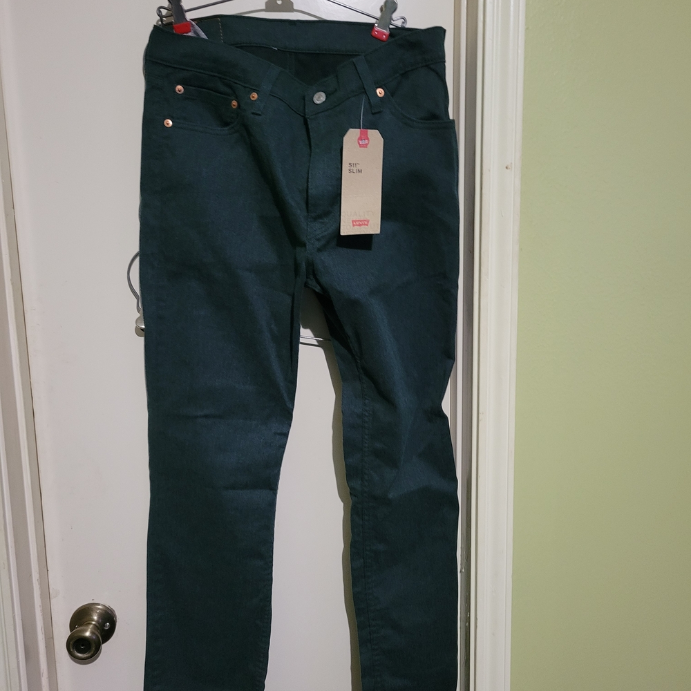 Levi's Dark Green Jeans